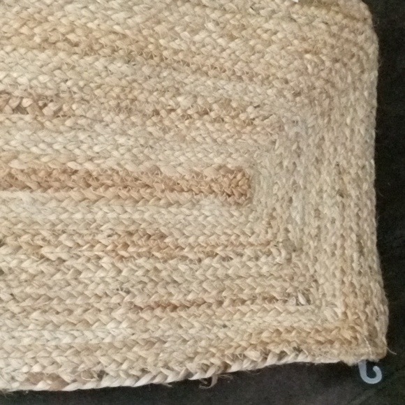 Natural Jute Reversible Table Floor Runner - Picture 3 of 3